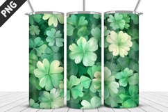 St Patrick&#039;s Day Tumbler Wrap| Sublimation Design Product Image 1