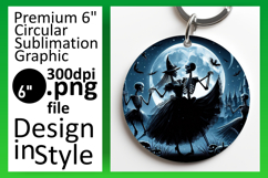 Gorgeous Circle Design for Sublimation , Horror Halloween Product Image 1