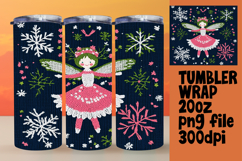 20oz Tumbler Template for Gifts , Holiday Product Image 1