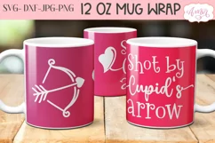Valentine's Day SVG for 12oz mugs infusible ink Product Image 1