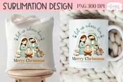 Christmas nativity PNG sublimation, Christmas Christian PNG Product Image 5