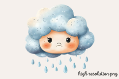 Boho Nursery Baby Clipart PNG Product Image 1