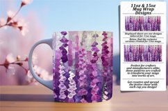 Flower &amp; Stripe Mug Wrap - Vibrant Spring Product Image 1