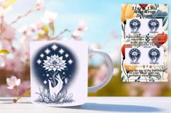 Creative 15oz Mug Wrap Png Artwork , Mystic Product Image 1