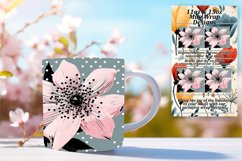 Floral Impressions Mug Wrap - Sublime 11oz &amp; 15oz Product Image 1