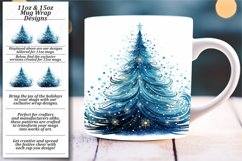 Seasonal Patterns: Mug Wrap with Christmas Tree Product Image 1