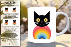 Charming Cat Creations: Sublimation Mug Wrap Product Image 1