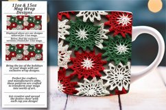 Holiday Crochet 3D Glam: Mug Sublimation Style Product Image 1