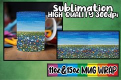 Colorful Landscapes Mug Wrap Sublimation 11oz 15oz Product Image 1