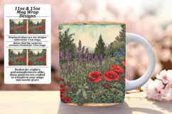 Nostalgic Spring Blossom Mug Wrap Art Product Image 1