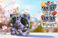 Springtime 3D Hole Mug Wrap, Easter Fest Product Image 1