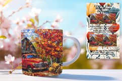Vintage Harvest Pickup Mug Wrap 11oz 15oz Product Image 1