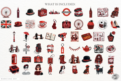 London Summer Travel Clipart Product Image 4