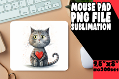 whimsical MOUSE MAT Fun Ideas, Cute Cat Product Image 1