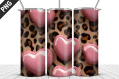 Valentines Love Skinny Tumbler PNG Wrap| Valentines Tumbler Product Image 3