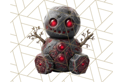 Gothic Christmas Clipart Dark Holiday PNG, Dark Christmas Product Image 2