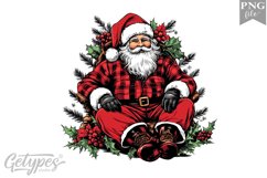 Christmas Santa Clipart Design - High Quality 300 Dpi Product Image 1