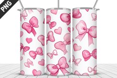 Lovely Hearts Tumbler Design | Valentine&#039;s Day Tumbler Wrap Product Image 3