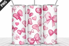 Lovely Hearts Tumbler Design | Valentine's Day Tumbler Wrap Product Image 3
