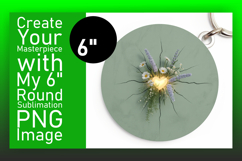 Lovely Circle Design Sublimation PNG , 3D Heart Product Image 1