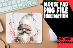 Playful Gnome Mouse Pad - Spring Edition Product Image 1