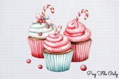 Pastel Christmas Sublimation Clipart PNG Product Image 1