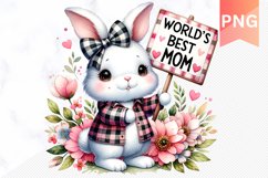 World&#039;s best mom Sublimation - Mother&#039;s Day Clipart PNG Desi Product Image 1