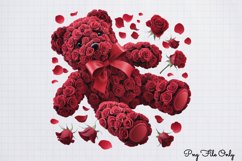 Rose Teddies Clipart PNG Product Image 1