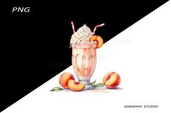 Milkshake Clipart, Food Clipart Product Image 1