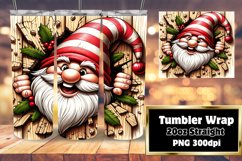 3D Wall Hole Cartoon Tumbler Wrap Escapade Product Image 1