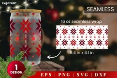 Christmas Can Glass | Svg Bundle | 16 Oz Libbey Glass Product Image 12