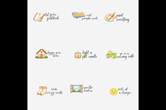 Autumn Bucket List PNG Bundle | 24 Fall Activity Clipart Product Image 3