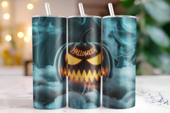 Halloween Pumpkin Tumbler Wrap | Sublimation | Tumblers Product Image 1