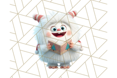 Holiday Yeti Village PNG Clipart, Cute Winter Clip Art Product Image 2