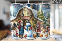 Farm Animals Tumbler Wrap - Christmas Tumbler Design Product Image 1