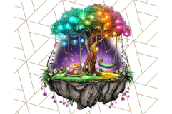 Bright Floating Island PNG Clipart for Fantasy Worlds &amp; Maps Product Image 2