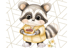Warm &amp; Fuzzy Mornings PNG Clipart, Cozy Animal Art Download Product Image 2