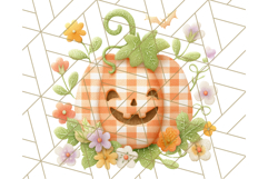 Kawaii Halloween Clipart Cute Kids and Candy Elements Png Product Image 2