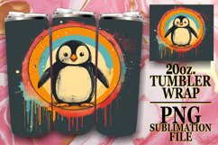 Nostalgic Wildlife Scene Sublimation 20oz Product Image 1