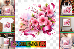 Bright PNG TSHIRT Ideas, Flowers Product Image 1