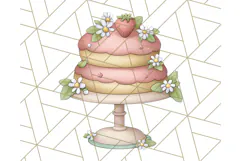 Cottagecore Kitchen Chicken Clipart PNG, Fairytale Style Product Image 2