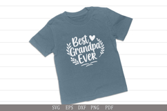 Best Grandpa Ever SVG - Funny Grandpa Quote Design Product Image 3