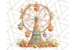 Tiny Carnival Friends Clipart PNG, Animal Fair Festival Product Image 2