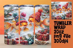 DYNAMIC 20oz Tumbler Template for Gifts , Cute Xmas Product Image 1