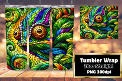 VIVID 20oz Tumbler Artwork , Animals Product Image 1