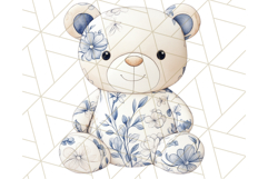 Cute Stuffed Animal Clipart, Chinoiserie Nursery Decor Png Product Image 2