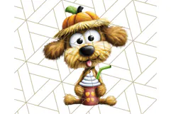 Halloween Animals in Costumes Clipart PNG, Cute Pets Art Product Image 2