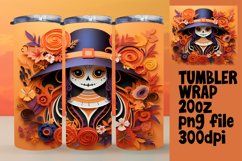 Halloween 3D Tumbler Wrap Sublimation 20oz Cups Product Image 1