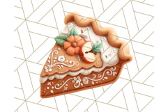 Fall Gingerbread Cookie PNG Clipart, Autumn Cookies Clip Art Product Image 2
