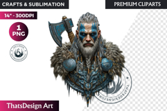 Viking Aesir &amp; Vanir Norse God Illustrations PNG Clipart Product Image 1